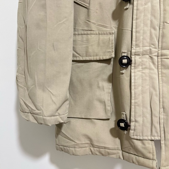 Vintage Rare 1970's Military Parka Jacket With Clix Zipper - Picture 3 of 10